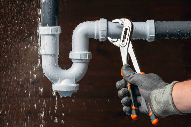 Professional Emergency Plumber technician working in Hastings, MI